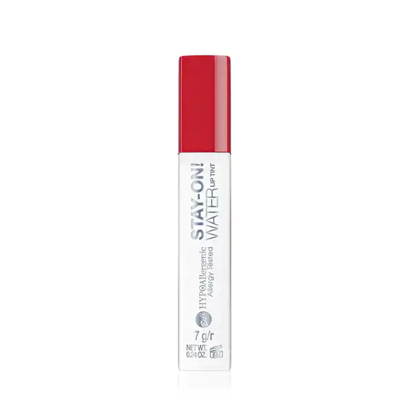 HYPOAllergenic Stay-On Water Lip Tint 06 Lady in Red: Цвет: Produktbeschreibung und details Der leichte cremige Lippenstift tnt die Lippen in sanfte Farbe und hlt fr viele Stunden Dank des enthaltenden Wassermelonenextraktes werden die Lippen mit viel Feuchtigkeit versorgt und gleichzeitig gepflegt Der speziell geformte Applikator vereinfacht die Anwendung und sorgt fr eine przise Farbauftragung beim ersten Zug Erhltlich in  Farben Die Formulierung entspricht unserem Clean BeautyAnsatz und  der Inhaltsstoffe sind natrlichen Ursprungs Nur ganz dezent parfmiert Veganes Produkt Geeignet fr Personen mit empfindlicher und zu Allergien neigender Haut Dermatologisch getestet Kontaktdaten Bell PPHU ul Graniczna  G  Jzefw Poland UrsprungslandHerkunftsort Polen Anwendung und Gebrauch Auf das Lippenherz und vor dort ausgehend auf den Rest der Lippen auftragen Inhaltsstoffe Aqua Water Glycerin Mica Dimethicone Propanediol Ammonium AcryloyldimethyltaurateVP Copolymer Caprylyl Glycol Helianthus Annuus Sunflower Seed Oil Hexylene Glycol Citrullus Lanatus Watermelon Fruit Extract Sodium Hyaluronate Tocopherol Ethylhexylglycerin Citric Acid Phenoxyethanol Parfum Fragrance may contain  Caramel CI  Red  CI  Red  CI  Yellow  CI  Red  CI  Titanium Dioxide
https://www.rossmann.de/de/make-up-hypoallergenic-stay-on-water-lip-tint-06-lady-in-red/p/5902082554738