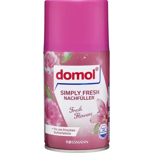 domol Simply Fresh Nachfller Fresh Flowers: Цвет: Produktbeschreibung und details Freuen Sie sich auf eine sanfte DuftAtmosphre in Ihrem Zuhause  mit dem domol Simply Fresh Nachfller Fresh Flowers verstrmt einen sanften Duft von Lilie und Rose kontinuierliches Dufterlebnis bis zu  Tage bei einer Duftintervalleinstellung von  Minuten sprht ohne feuchten Nebel auch manuell anwendbar als Duftspray Kontaktdaten Dirk Rossmann GmbH Isernhgener Str   Burgwedel wwwrossmannde  UrsprungslandHerkunftsort EU Testurteile Qualittssiegel ampamp Verbandszeichen Anwendung und Gebrauch Stellen Sie den ONOFF Sprhzeitschalter Ihres Gertes auf OFF bevor Sie die Simply Fresh Sprhdose einsetzen Halten Sie das Gert beim Einschalten von Ihrem Gesicht weg Stellen Sie den Sprhzeitschalter ein indem Sie das gewnschte Sprhzeitintervall Minuten whlen Sobald es eingeschaltet ist gibt das Gert automatisch nach  Sekunden den ersten Sprhsto ab Folgen Sie aus Sicherheitsgrnden den Anweisungen die Ihrem Gert beiliegen Inhaltsstoffe ber  aliphatische Kohlenwasserstoffe Weitere Inhaltsstoffe Duftstoffe LINALOOL CITRONELLOL ALPHAISOMETHYL IONONE EUGENOL Warnhinweise und wichtige Hinweise Warnhinweise GEFAHR Extrem entzndbares Aerosol Behlter steht unter Druck Kann bei Erwrmung bersten Verursacht schwere Augenreizung Ist rztlicher Rat erforderlich Verpackung oder Kennzeichnungsetikett bereithalten Darf nicht in die Hnde von Kindern gelangen Vor Gebrauch Kennzeichnungsetikett lesen Von Hitze heien Oberflchen Funken offenen Flammen und anderen Zndquellen fernhalten Nicht rauchen Nicht gegen offene Flamme oder andere Zndquelle sprhen Nicht durchstechen oder verbrennen auch nicht nach Gebrauch Aerosol nicht einatmen Nicht in die Augen auf die Haut oder auf die Kleidung gelangen lassen Nach Gebrauch Hnde grndlich waschen Nur im Freien oder in gut belfteten Rumen verwenden BEI KONTAKT MIT DEN AUGEN Einige Minuten lang behutsam mit Wasser splen Eventuell vorhandene Kontaktlinsen nach Mglichkeit entfernen Weiter splen Bei anhaltender Augenreizung rztlichen Rat einholenrztliche Hilfe hinzuziehen Vor Sonnenbestrahlung schtzen Nicht Temperaturen ber  C aussetzen Den domol Simply Fresh Nachfller nur fr das domol Automatisches Duftspray verwenden Nicht auf Oberflchen sprhen Bei Kontakt mit Oberflchen sofort mit einem feuchten Tuch abwischen Nicht auf Lebensmittel oder Kleidung sprhen Nicht direkt auf Textilien Polster oder Vorhnge richten Nur vllig restentleerte Behlter der Wertstoffsammlung zufhren Grere Produktreste zur Problemstoffsammelstelle bringen Personen die auf Duftstoffe empfindlich reagieren sollten dieses Produkt mit Vorsicht verwenden Raumdfte sind kein Ersatz fr gute Haushaltshygiene
https://www.rossmann.de/de/haushalt-domol-simply-fresh-nachfueller-fresh-flowers/p/4305615457116