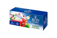 «Bontime», чайный напиток «Фруктовый с ароматом малины», 25 пакетиков, 37г: 