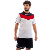 Givova Kit Campo Set Jersey + Shorts red / black: Цвет: Manufacturer: Givova Materials: 100%polyester Mesh panels Manufacturer logo processed on the middle of the chest and the right pant leg Jersey + Shorts Breathable Short sleeve Colored sleeves High wearing comfort and optimal fit New, with tags &amp; original packaging
https://www.sportspar.com/givova-kit-campo-set-jersey-shorts-red/black