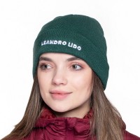 LEANDRO LIDO "Callata" Beanie Winter Hat green: Цвет: Brand: LEANDRO LIDO Material: 65% polyester, 24% cotton, 7% viscose, 4% acrylic Brand lettering embroidered on the brim fit: Adults warming, soft knit material knitted with rib pattern highly elastic and comfortable with a wide brim that can be turned up adapts optimally to the shape of the head pleasant wearing comfort NEW &amp; original packaging
https://www.sportspar.com/leandro-lido-callata-beanie-winter-hat-green