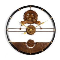 Настенные часы "Механизм", плавный ход, 1АА, d=60 см: 