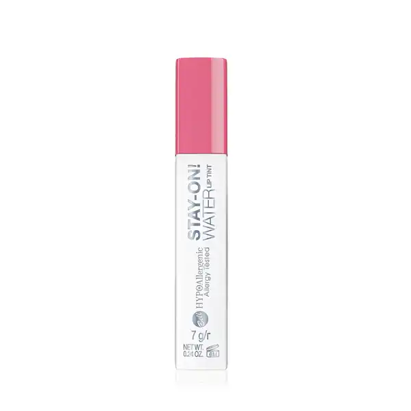 HYPOAllergenic Stay-On Water Lip Tint 05 True Pink: Цвет: Produktbeschreibung und details Der leichte cremige Lippenstift tnt die Lippen in sanfte Farbe und hlt fr viele Stunden Dank des enthaltenden Wassermelonenextraktes werden die Lippen mit viel Feuchtigkeit versorgt und gleichzeitig gepflegt Der speziell geformte Applikator vereinfacht die Anwendung und sorgt fr eine przise Farbauftragung beim ersten Zug Erhltlich in  Farben Die Formulierung entspricht unserem Clean BeautyAnsatz und  der Inhaltsstoffe sind natrlichen Ursprungs Nur ganz dezent parfmiert Veganes Produkt Geeignet fr Personen mit empfindlicher und zu Allergien neigender Haut Dermatologisch getestet Kontaktdaten Bell PPHU ul Graniczna  G  Jzefw Poland UrsprungslandHerkunftsort Polen Anwendung und Gebrauch Auf das Lippenherz und vor dort ausgehend auf den Rest der Lippen auftragen Inhaltsstoffe Aqua Water Glycerin Mica Dimethicone Propanediol Ammonium AcryloyldimethyltaurateVP Copolymer Caprylyl Glycol Helianthus Annuus Sunflower Seed Oil Hexylene Glycol Citrullus Lanatus Watermelon Fruit Extract Sodium Hyaluronate Tocopherol Ethylhexylglycerin Citric Acid Phenoxyethanol Parfum Fragrance may contain  Caramel CI  Red  CI  Red  CI  Yellow  CI  Red  CI  Titanium Dioxide
https://www.rossmann.de/de/make-up-hypoallergenic-stay-on-water-lip-tint-05-true-pink/p/5902082554721