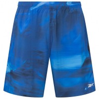 Reebok Austin Allover Men Training Shorts GS6610: Цвет: https://www.sportspar.com/reebok-austin-allover-men-training-shorts-gs6610
Brand: Reebok Material: 88% polyester (Recycled), 12% elastane (Plain Weave) Brand logo on the left pant leg regular fit [REE]CYCLED - Products are made from at least 30% recycled material SpeedWick Technology - wicks moisture and sweat away from the skin developed for intensive training elastic waistband internal drawstring to adjust the width two open side pockets All Over Print ultra light, elastic material smooth skin feeling with side slits for more freedom of movement without inner lining pleasant wearing comfort NEW, with tags &amp; original packaging