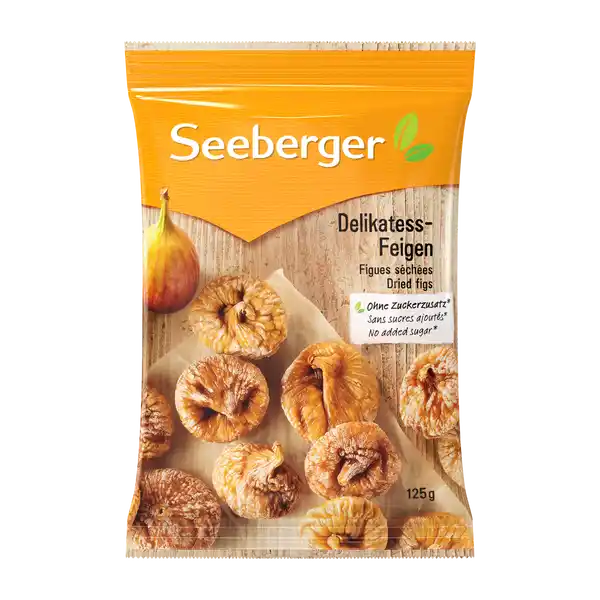 Seeberger Delikatess-Feigen: Цвет: Produktbeschreibung und details Die optimale Sonnenreife sorgt fr goldbraune Feigen voller Honig die einfach immer kstlich schmecken Und Seeberger sorgt dafr dass die Feigen noch im Herkunftsland strengsten Qualittskontrollen unterliegen Unsere DelikatessFeigen sind ohne Zusatz von Zucker enthlt von Natur aus Zucker Lebensmittelunternehmer Name Seeberger GmbH Adresse D Ulm Deutschland wwwseebergerde Rechtlich vorgeschriebene Produktbezeichnung Feigen getrocknet Zutaten Feigen getrocknet Nhrwerte Durchschnittliche Nhrwertangaben pro  g Energie  kj   kcal Fett  g davon  gesttigte Fettsuren  g Kohlenhydrate  g davon  Zucker  g Eiwei  g Salz  g Gebrauch Aufbewahrung und Verwendung Aufbewahrungs und Verwendungsbedingungen Vor Wrme und Feuchtigkeit geschtzt aufbewahren Verzuckerung ist ein natrlicher Vorgang und kein Verderb Warnhinweise und wichtige Hinweise Warnhinweise Unter Schutzatmosphre verpackt Trotz sorgfltiger Entsteinung knnen Datteln noch vereinzelt Steine oder Steinreste enthalten
https://www.rossmann.de/de/lebensmittel-seeberger-delikatess-feigen/p/4008258235065