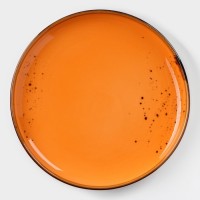Тарелка фарфоровая пирожковая Magistro «Церера», d=18 см, цвет оранжевый: Цвет: Посуда серии Magistro «Церера» - оригинальная фарфоровая посуда, которая никого не оставит равнодушным! Необычная форма, оформление «в крапинку» и многообразие цветов придают изделиям особенный вид.</p>Посуда из фарфора отличается прочностью и надёжностью, устойчива к появлению царапин и резким перепадам температур. Изделия из линейки «Церера» подходят как для праздничной, так и для ежедневной сервировки.</p>Посуду можно использовать в СВЧ и посудомоечной машине.</p>
: Magistro
: Китай
