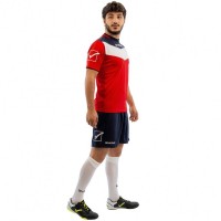 Givova Kit Campo Set Jersey + Shorts red / navy: Цвет: Manufacturer: Givova Materials: 100%polyester Mesh panels Manufacturer logo processed on the middle of the chest and the right pant leg Jersey + Shorts Breathable Short sleeve Colored sleeves High wearing comfort and optimal fit New, with tags &amp; original packaging
https://www.sportspar.com/givova-kit-campo-set-jersey-shorts-red/navy