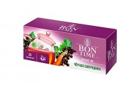«Bontime», чай черный «Чёрная смородина», 25 пакетиков, 37г: 