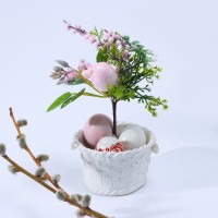Пасхальный декор»Яйца розового цвета» 11 ? 15 ? 26 см: 