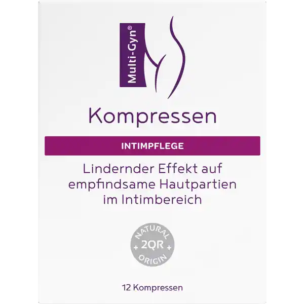 Multi-Gyn® Kompressen: Цвет: Produktbeschreibung und details Welche Beschwerden knnen im ueren Intimbereich auftreten Beschwerden im ueren Intimbereich auf Damm und Anus treten hufiger auf als man denkt Jucken Hautreizungen Empfindlichkeit kleinere Gewebeverletzungen Schwellungen oder berdehntes Gewebe im Intimbereich Diese Beschwerden knnen z B durch mechanische Reibung Menstruation Geschlechtsverkehr oder Infektionen entstehen Sie sind auch eine hufige Erscheinung in der Schwangerschaft und nach der Entbindung Besonders kleine Risse im Gewebe Analfissuren oder anschwellende Gefe Hmorrhoiden knnen sehr unangenehm sein MultiGyn Kompressen  zur Unterstzung des natrlichen Heilungsprozesses im Intimbereich MultiGyn Kompressen unterstutzen bei Beschwerden im empfindlichen Intimbereich und schaffen Linderung Ideal auch nach der Geburt Auf jeder Kompresse ist ein Gel mit dem patentierten QRKomplex aufgetragen Einmal aufgelegt bieten sie einen weichen Schutz und helfen dabei optimale Bedingungen fur einen natrlichen und nachhaltigen Heilungsprozess zu schaffen Die Kompressen werden mindestens x tglich bis zur Linderung der Beschwerden angewendet Zum Schutz der Unterwsche ist die Auenseite der Kompresse laminiert QR  der natrliche Schutz Der patentierte pflanzliche Wirkkomplex QR wird aus dem Blattextrakt der Aloe Barbadensis gewonnen QR bildet eine Schutzschicht die den Kontakt schdlicher Bakterien und Hefepilzen mit dem Gewebe verhindert und so die Gefahr einer Infektion reduziert lindernder Effekt auf empfindsame Hautpartien im Intimbereich untersttzen den natrlichen Heilungsprozess des Gewebes mit dem patentierten QRKomplex weiche schtzende Kompressen zur Anwendung auch auf Damm und Anus Kontaktdaten Karo Pharma GmbH Pionierstr  D Krailling wwwmultigynde UrsprungslandHerkunftsort Niederlande Anwendung und Gebrauch Briefchen ffnen Kompresse entfalten und mit der gelgetrnkten Seite auf die betroffene Stelle auflegen Lassen Sie die Kompresse so lange Sie wollen mindestens aber  Minuten  einwirken Damit die Kompresse an ihrem Platz bleibt empfehlen sie whrend der Anwendung enge Unterwsche zu tragen Wiederholen Sie die Anwendung mindestens zweimal tglich bis Sie Linderung verspren Jede Kompresse nur einmal verwenden Nach Gebrauch aus hygienischen Grnden entsorgen Gebrauch Aufbewahrung und Verwendung Aufbewahrungs und Verwendungsbedingungen Bei C lagern Inhaltsstoffe Aloe barbadensis Leaf extract Aqua Glycerin Xanthan Gum Citric acidCaprylyl Glycol Sodium benzoate Potassium sorbate Sodium hydroxide Hauptbestandteil QRKomplex Patentierter Inhaltsstoff extrahiert ausder Aloe Barbadensis Warnhinweise und wichtige Hinweise Warnhinweise Jede Kompresse nur einmal verwenden Nach Gebrauch aus hygienischen Grnden entsorgen
https://www.rossmann.de/de/pflege-und-duft-multi-gyn-kompressen/p/8714207611205