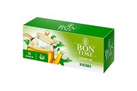 «Bontime», чай зелёный «Жасмин», 25 пакетиков, 37г: 