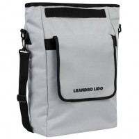 LEANDRO LIDO "Rapallo" cycling bicycle Bag 20 L grey: Цвет: Brand: LEANDRO LIDO Material: 100%polyester Brand logo on the suspension flap Dimensions (HxWxD): 48 x 30 x 15 cm Volume: 20L Bag for hanging on the luggage rack Toploader design, with plenty of space for luggage, documents and shopping For all standard bicycle racks with a wheel size of 26 inches or more Hook attachment, quick and easy to attach and detach from luggage rack usable for right or left can be combined with a second Bag water-repellent surface detachable, size-adjustable shoulder strap two sturdy carrying handles Main compartment with zip inside a small pocket with zipper Flap marked hook-and-loop fastener on the back ideal for transporting a lot of luggage durable material NEW, with tags &amp; original packaging
https://www.sportspar.com/leandro-lido-rapallo-cycling-bicycle-bag-20-l-grey