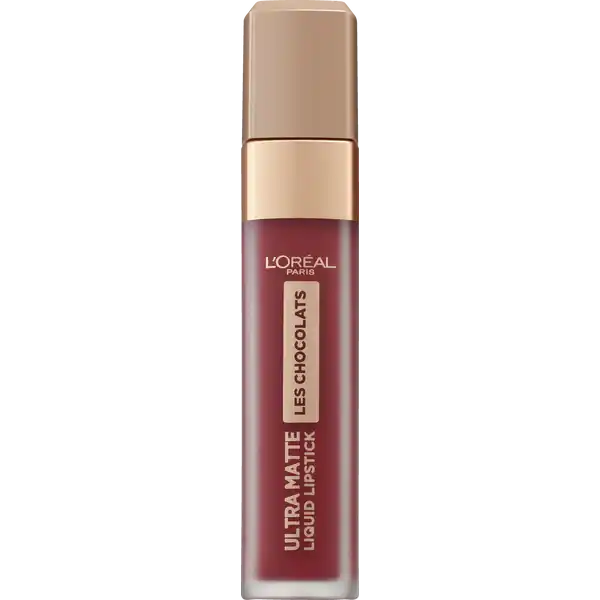 LOral Paris Infaillible Ultra Matte Les Chocolats  Tasty Ruby: Цвет: Produktbeschreibung und details Ultramatter FlssigLippenstift in Schokoladentnen von Nude ber Braun bis hin zu Beerenrot  Stunden Tragekomfort und ein unwiderstehlicher Schokoladenduft Die Infaillible UltraMatte Chocolates verfhren mit einem unwiderstehlichen Schokoladenduft und sofort ultramattem Finish Dank des przisen Applikators lsst sich der Lippenstift schnell und einfach auftragen Ein integrierter Farbspeicher ermglicht die optimale Dosierung der Lippenfarbe und erzielt so ein perfektes Ergebnis zum Anbeien Kontaktdaten LORAL Deutschland GmbH  Geschftsbereich LOral Paris Johannstrae   Dsseldorf wwwlorealparisde Anwendung und Gebrauch Die Infaillible UltraMatte Chocolates bringen ultramatte Farbe auf die Lippen Die FlssigLippenstifte berzeugen dank der hochpigmentierten DreifachMattFormel bereits nach einmaligem Auftragen mit einem hochdeckenden verfhrerischen Ergebnis Die besonders elastische Formel sorgt bis zu  Stunden lang fr hohen Tragekomfort Abgerundet wird das sinnliche LippenstiftErlebnis mit einem unwiderstehlichen Schokoladenduft Inhaltsstoffe Dimethicone Trimethylsiloxysilicate Isododecane NylonDimethicone Copolymer Dimethicone Crosspolymer C Alkyldimethylsilyl Polypropylsilsesquioxane Lauroyl Lysine Alumina Silica Silylate Phenoxyethanol Disodium Stearoyl Glutamate Aluminum Hydroxide Caprylyl Glycol Limonene Paraffin ParfumFragrance  May Contain Ci  Ci  Ci   Iron Oxides Ci Titanium Dioxide Ci Red  Ci Red  Lake Ci Red  Lake Ci Blue  Lake Ci Yellow  Lake Ci   Red  Lake C
https://www.rossmann.de/de/make-up-loreal-paris-infaillible-ultra-matte-les-chocolats-864-tasty-ruby/p/3600523643844