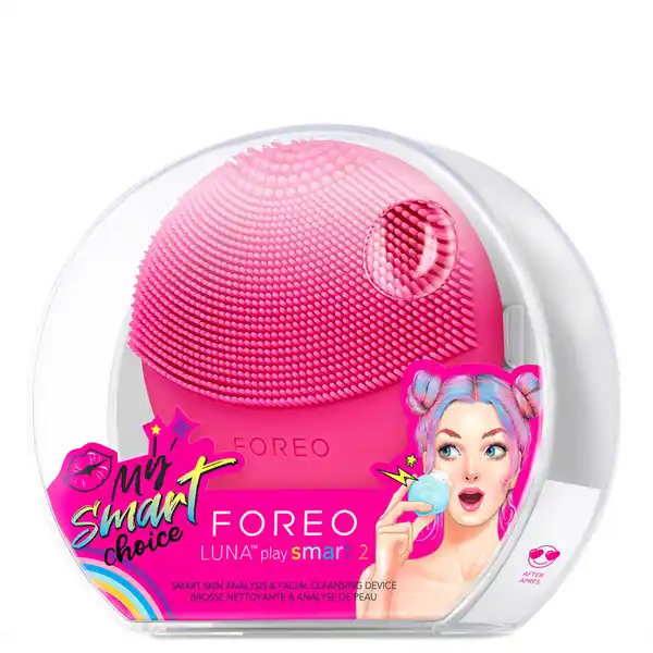 FOREO LUNA™ play smart 2 - Cherry Up!: Цвет: Produktbeschreibung und details LUNA play smart  smartes Hautanalyse und GesichtsreinigungsGert DAS HAUTPFLEGESPIEL GEWINNEN SPIELE GUT SPIELE SMART DAS EINZIGE IN SMARTE HAUTANALYSEGERT Gewinnen Sie jedes Hautpflegespiel mit LUNA play smart   einem intelligenten Gesichtsreinigungsgert der schwedischen BeautyTechMarke FOREO Auf eine vorhergehende Hautanalyse folgt eine mageschneiderte Reinigung Dieses intelligente TSonic PulsationsGesichtsmassageGert entfernt bis zu   von Schmutz l Schwei und MakeupRckstnden und bereitet die Haut auf eine verbesserte Aufnahme der Wirkstoffe Ihrer bevorzugten Hautpflegeprodukte vor Das kompakte und leichte Gert aus ultrahygienischem Silikon ist ein perfekter Reisebegleiter fr die smarte Hautpflege mit bis zu  Anwendungen ULTRA HYGIENISCHES ampamp SANFTES SILIKON Die   wasserfeste und ergonomisch geformte LUNA play smart  die sich den Gesichtskonturen anpasst demonstriert intelligentes schwedisches Design und Handwerkskunst in Aktion Das schnell trocknende und unporse Material verhindert die Ansammlung von Bakterien mal besser als Nylonborsten whrend das nicht scheuernde ultrahygienische Silikon sanft ber das Gesicht gleitet ohne an Ihrer empfindlichen Haut zu ziehen oder sie zu dehnen mageschneiderte Hautpflege fr eine tiefenwirksame und sanfte Reinigung kompakt und leicht perfekt fr die Hautpflege fr unterwegs bereitet die Haut auf die Aufnahme Ihrer bevorzugten Hautpflegeprodukte vor zwei  Karat vergoldete Hautsensoren analysieren den Feuchtigkeitsgehalt der Haut das Hautalter und den Hauttyp Intensitt und Reinigungszeit werden automatisch an den Hautzustand angepasst Zonen Brstenkopf fr Tiefenreinigung und Massage  TSonic Pulsationen pro Minute bis zu  Anwendungen hergestellt aus weichem krpersicherem ultrahygienischem Silikon frei von Phthalaten und BPA   wasserfest passend fr alle Hauttypen synchronisiert sich mit der quotFOREO For Youquot App fr Android und iOSGerte Paket enthlt LUNA play smart   BasisHandbuch Kontaktdaten Foreo AB Birger Jarlsgatan   Stockholm wwwforeocom Anwendung und Gebrauch  ffnen Sie die FOREO For You App und schalten Sie Bluetooth ein  Schalten Sie LUNA play smart  ein indem Sie die Universaltaste gedrckt halten  Folgen Sie den Anweisungen fr die Hautanalyse und eine angepasste Reinigung wird mit Ihrem Gert synchronisiert  Befeuchten Sie das Gesicht tragen Sie den Reiniger auf und folgen Sie den Anweisungen der App um die benutzerdefinierte Reinigung zu aktivieren  LUNA play smart  anfeuchten und in sanft kreisenden Bewegungen ber Ihr Gesicht gleiten  Halten Sie die Universaltaste gedrckt um das Gert auszuschalten  Splen Sie Ihr Gesicht ab und trocken Sie es Pflegehinweise Mit Wasser und Seife reinigen Inhaltsstoffe Material ultrahygienisches Silikon PC ABS Hinweise zur Elektrogerte und Batterieentsorgung Hinweise zur Entsorgung von Elektrogerten und Batterien httpswwwrossmanndedeserviceundhilfeelektrogesetzbatteriegesetz
https://www.rossmann.de/de/pflege-und-duft-foreo-luna-play-smart-2---cherry-up/p/7350120790170