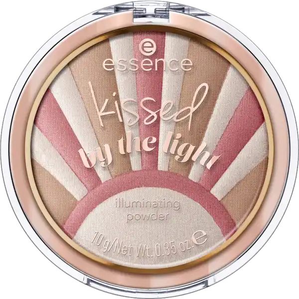 essence kissed by the light illuminating powder 01: Цвет: https://www.rossmann.de/de/make-up-essence-kissed-by-the-light-illuminating-powder-01/p/4059729360908
Produktbeschreibung und details Der kissed by the light illuminating powder ist ein echter BeautyAllrounder Der Puder vereint mit seinen drei Shades Highlighter Bronzer und Blush in einem Produkt Die unterschiedlichen Nuancen sind nebeneinander angeordnet sodass sie ganz easy miteinander gemixt werden knnen So lsst sich der Teint mit einem individuellen Allover Glow zum Strahlen bringen oder es knnen einzelne Highlights ber den Wangenknochen unter den Augenbrauen oder ber dem Lippenherz gesetzt werden Kontaktdaten cosnova GmbH Am Limespark  D Sulzbach am Taunus  UrsprungslandHerkunftsort China Anwendung und Gebrauch Mit Puder lassen sich glnzende Hautpartien mattieren und das Makeup wird fixiert Puder lsst sich am besten mit einem Powder Brush auftragen Fr einen besonders natrlichen Effekt den Pinsel vorher auf dem Handrcken abklopfen um berschssiges Puder zu entfernen Inhaltsstoffe SYNTHETIC FLUORPHLOGOPITE TALC MICA MAGNESIUM STEARATE BISDIGLYCERYL POLYACYLADIPATE CAPRYLICCAPRIC TRIGLYCERIDE METHYL HYDROGENATED ROSINATE TRIDECYL TRIMELLITATE PHENOXYETHANOL MAY CONTAIN CI  RED  CI  IRON OXIDES CI  IRON OXIDES CI  IRON OXIDES CI  TITANIUM DIOXIDE