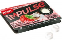 «Impulse», пастилки со вкусом клубники и кокоса, 14,4г (упаковка 12шт.): 