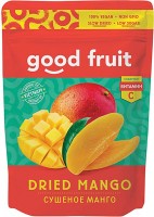 «GOOD FRUIT», манго сушеное, 100г: 