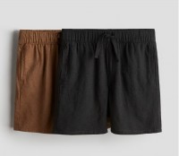 H&M  Комплект из 2 шорт из смесового льна.: Комплект 2 шт 1200 руб
1 шт 650 руб, укажите нужный цвет