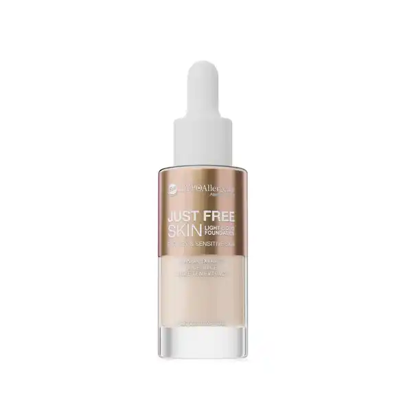 HYPOAllergenic Just Free Skin Light Liquid Foundation 02 Natural: Цвет: Produktbeschreibung und details Die Light Liquid Foundation aus der HYPOAllergenic Just Free Skin Kollektion ist eine leichte nahezu unsichtbare Foundation die den Hautton ausgleicht und die Entstehung von Hautunreinheiten reduziert Die Haut wird mit Feuchtigkeit versorgt intensiv gepflegt und erhlt ein natrliches und gesundes Aussehen Die Formulierung entspricht ihrem Clean BeautyAnsatz und  der Inhaltsstoffe sind natrlichen Ursprungs Glyzerin spendet viel Feuchtigkeit AloeVera Saft ist reich an Aminosuren Vitamine sowie Mineralstoffen und hat eine beruhigende Wirkung auf die Haut QuinoaSamenextrakt pflegt und spendet Feuchtigkeit Weier Tee hat antioxidative Eigenschaften und kann den Hautalterungsprozess wirksam verlangsamen Veganes Produkt Geeignet fr Personen mit empfindlicher und zu Allergien neigender Haut Dermatologisch getestet Kontaktdaten Bell PPHU ul Graniczna  G  Jzefw Poland UrsprungslandHerkunftsort Polen Anwendung und Gebrauch Die Foundation ausgehend von der Gesichtsmitte auftragen und im Anschluss nach auen hin verteilen Alle bergnge ordentlich verblenden Gebrauch Aufbewahrung und Verwendung Aufbewahrungs und Verwendungsbedingungen Khl und trocken lagern Inhaltsstoffe Aqua Water CaprylicCapric Triglyceride Isododecane Diisostearoyl Polyglyceryl Dimer Dilinoleate Glycerin Magnesium Sulfate Aloe Barbadensis Leaf Juice Disteardimonium Hectorite Camellia Sinensis Leaf Extract Chenopodium Quinoa Seed Extract Aluminum Hydroxide Ethylhexylglycerin Propylene Carbonate Hydrogenated Lecithin Alumina Magnesium Oxide Phenoxyethanol Potassium Sorbate Sodium Benzoate Sorbic Acid CI  CI  CI  Iron Oxides CI  Titanium Dioxide Warnhinweise und wichtige Hinweise Warnhinweise Produkt nur zu ueren Anwendung Nach Gebrauch gut verschlieen Verndert das Produkt das Aussehen den Geruch oder die Konsistenz Anwendung unterbrechen Treten Reizungen aus brechen Sie die Anwendung ab und konsultieren Sie Ihren Arzt
https://www.rossmann.de/de/make-up-hypoallergenic-just-free-skin-light-liquid-foundation-02-natural/p/5902082546306