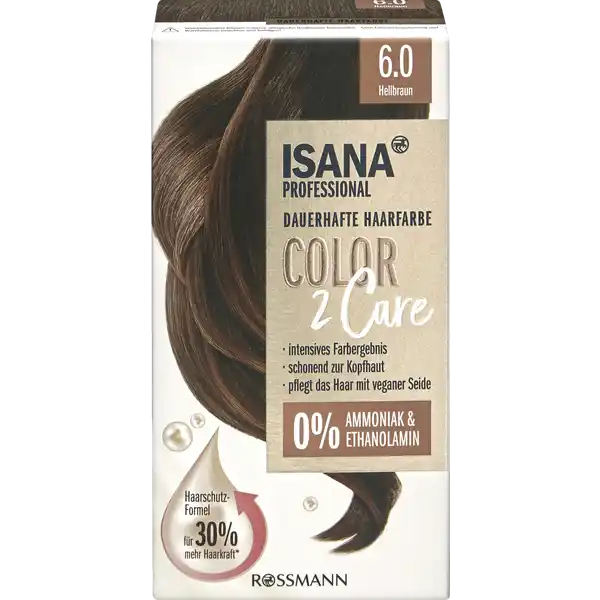 ISANA PROFESSIONAL Color2Care 6.0 Hellbraun: Цвет: Produktbeschreibung und details Innovative Coloration mit Haarschutzformel Die innovative Coloration von ISANA ColorCare vereint brilliante Farbergebnisse mit einer besonders schonenden Formulierung Dank der Haarschutzformel wird das Haar schon whrend der Frbung weniger belastet ColorCare bietet perfekte Grauhaarabdeckung und langanhaltende Farbergebnisse dazu einen angenehmen neutralen Duft Die ISANA COLORCARE Farbglanzkur mit innovativer veganer Seide rundet das Farbergebnis ab versiegelt das Haar und verleiht dem Haar perfekte Kmmbarkeit mit frisch leuchtendem Glanz enthlt  Flasche Entwickleremulsion  Tube Farbcreme  Sachet Farbglanzkur  Paar Folienhandschuhe Kontaktdaten Dirk Rossmann GmbH Isernhgener Str   Burgwedel wwwrossmannde   UrsprungslandHerkunftsort Hergestellt in Deutschland Anwendung und Gebrauch Komponenten mischen gut schtteln auftragen nach  Minuten Einwirkzeit aussplen Mit Farbglanzkur nachbehandeln  Fertig Fr weitere Hinweise zur Anwendung liegt Gebrauchsanweisung bei Inhaltsstoffe FARBCREME Aqua Cetearyl Alcohol Propylene Glycol Sodium Laureth Sulfate Lanolin Alcohol Paraffinum Liquidum Glyceryl Stearate SE Sodium Hydroxide Ammonium Chloride TolueneDiamine Sulfate Ascorbic Acid Simmondsia Chinensis Seed Oil Sodium Sulfite Methylresorcinol Parfum Tetrasodium EDTA AminoCresol Sodium Benzoate AminoHydroxytoluene mAminophenol Potassium Iodide Methyl Benzoate ENTWICKLEREMULSION Aqua Hydrogen Peroxide Cetearyl Alcohol Sodium Lauryl Sulfate Disodium Phosphate Salicylic Acid Phosphoric Acid Etidronic Acid FARBGLANZKUR Aqua Cetearyl Alcohol Phenoxyethanol Cetrimonium Chloride Dimethicone Isopropyl Alcohol Parfum Butyrospermum Parkii Butter Ethylhexylglycerin Linum Usitatissimum Linseed Seed Oil Polyquaternium SRSpider Polypeptide Tocopheryl Acetate Hexanediol Caprylyl Glycol Citric Acid Methyl Benzoate Warnhinweise und wichtige Hinweise Warnhinweise Haarfrbemittel knnen schwere allergische Reaktionen hervorrufen Bitte folgende Hinweise lesen und beachten dieses Produkt ist nicht fr Personen unter  Jahren bestimmt temporre Ttowierungen mit schwarzem Henna knnen das Allergierisiko erhhen Frben Sie Ihr Haar nicht wenn Sie einen Ausschlag im Gesicht haben oder wenn Ihre Kopfhaut empfindlich gereizt oder verletzt ist wenn Sie schon einmal nach dem Frben Ihrer Haare eine Reaktion festgestellt haben wenn eine temporre Ttowierung mit schwarzem Henna bei Ihnen schon einmal eine Reaktion verursacht hat Nicht zur Frbung von Wimpern und Augenbrauen verwenden Sofort Augen splen falls das Erzeugnis mit den Augen in Berhrung gekommen ist Nach der Anwendung die Haare gut splen Farbcreme enthlt Phenylendiamine Toluyendiamine EntwicklerEmulsion enthlt Wasserstoffperoxid Kontakt mit Augen vermeiden Sofort Augen splen falls das Erzeugnis mit den Augen in Berhrung gekommen ist Geeignete Handschuhe tragen Mischverhltnis Entwickleremulsion Farbcreme    Bitte vor der Anwendung aufmerksam lesen und befolgen Fhren Sie keinen eigenen Vertrglichkeitstest durch Sollten Sie Zweifel haben ob Sie die Haarfarbe vertragen zB bei sehr empfindlicher Haut oder bereits aufgetretener Unvertrglichkeit bei frher durchgefhrter Haarfrbung lassen Sie sich am besten von Ihrem Hautarzt beraten Verwenden Sie diese Haarcoloration ausschlielich zur Frbung der Kopfhaare Nicht anwenden wenn Ihre Haare mit Henna oder Metallsalzen gefrbt wurden oder mit einem Produkt behandelt wurden das schrittweise zur natrlichen Haarfarbe zurckfhrt Auer Reichweite von Kindern aufbewahren Fertige Mischung sofort anwenden keinesfalls in geschlossener Flasche aufbewahren Bitte bewahren Sie Reste der Mischung nicht auf Vermeiden Sie die Berhrung der Farbcreme bzw der Mischung mit Textilien oder Kunststoffen da sonst Flecken entstehen die Sie praktisch nicht mehr entfernen knnen Spritzer auf der Haut oder Kleidung sofort absplen Bitte lesen und befolgen Sie die Hinweise in der Gebrauchsanweisung Nicht zur Anwendung bei Kindern bestimmt
https://www.rossmann.de/de/pflege-und-duft-isana-professional-color2care-60-hellbraun/p/4305615716268