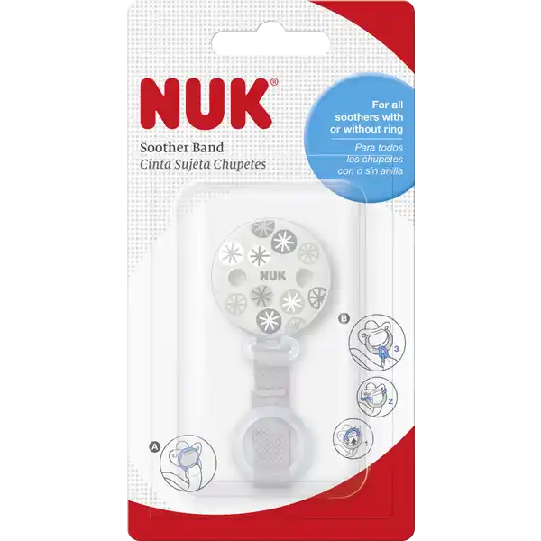 NUK Schnullerband, Sterne Grau: Цвет: Produktbeschreibung und details NUK Schnullerband Ein verlsslicher Begleiter Bleibt frhlich ihr Kleinen Ein NUK Schnullerband hilft dabei dass keine Trnen flieen Denn es hlt den geliebten Schnuller da wo er hingehrt Mit einem simplen einhndigen Klick befestigst du es an der Kleidung deines Kindes Versteht sich von selbst dass es mit dem Design des NUK Schnullers perfekt zusammenpasst und weder scharfe Ecken noch raue Kanten hat Durch den Ring aus flexiblem Silikon lsst sich das NUK Schnullerband an Schnullern mit und ohne Ring sicher befestigen Das NUK Schnullerband verfgt ber ein robustes Textilband und berzeugt durch seine duale Funktion Befestigungsring mit dualer Funktion aus flexiblem Silikon einfach zu befestigen durch EinhandClipsystem fr alle Schnuller mit und ohne Ring Motivknopf hergestellt aus hochwertigem Tritan robustes Textilband aus softem Material Kontaktdaten Mapa GmbH Industriestrae   Zeven wwwnukcom
https://www.rossmann.de/de/baby-und-spielzeug-nuk-schnullerband-sterne-grau/p/4008600372677