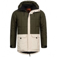 O'NEILL Xplr Men Parka 9P0000-6058: Цвет: https://www.sportspar.com/o-neill-xplr-men-parka-9p0000-6058
Brand: O'NEILL Upper material 1: 100% polyester Upper material 2: 52% polyester; 48% polyamide Coating: 100% acrylic Laminate: 100% thermoplastic polyurethane Lining: 100% polyamide Padding: 100% polyester Brand logo on the left sleeve Stand-up collar with lined hood and drawstring Full-length two-way zipper with chin guard and button placket above an inside pocket with hook-and-loop fastener Has a removable snow belt inside that has a silicone strip all around to keep the belt in place two side pockets with snap fasteners adjustable arm cuffs with hook-and-loop fastener pleasant wearing comfort NEW, with label and original packaging