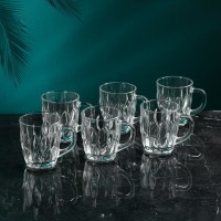 Набор кружек стеклянных "Флоренция", 6 шт: 160 мл, Иран: Цвет: Посуда Isfahan Glass - это классический выбор тех, кто ценит качество, стиль и универсальность.</p><h3>Преимущества:</h3><ul><li>практичность и долговечность;</li><li>экологическая безопасность;</li><li>не впитывает запахи;</li><li>изящность и привлекательность.</li></ul><h3>Эксплуатация:</h3><ul><li>мыть губкой или специальной мягкой щеткой;</li><li>осторожнее с посудомоечной машиной - желательно мыть стеклянные тарелки, бокалы при температуре чуть выше комнатной;</li><li>после мытья поместить на решетчатую стойку, чтобы вода стекала вниз;</li><li>полировать нужно мягким материалом без ворса, одним полотенцем взять предмет, другим полировать.</li></ul>
: Авторское стекло
