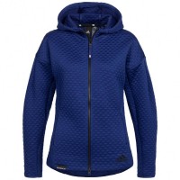 adidas Z.N.E. Women Hooded Jacket H42062: Цвет: Brand: adidas Material: 100% polyester (recycled) Rubberized brand logo on the left side above the hem continuous 2-way zipper Stand-up collar with hood two side pockets with zipper Primeblue Products - High-performance material with Parley Ocean Plastic® COLD.RDY – Material retains body heat and ensures even heat distribution Parley Ocean Plastic® - functional polyester yarn made from recycled plastic waste collected from remote islands, beaches and coastal regions, replacing the unrecycled plastic component with dropped shoulders straight hem Slim Fit pleasant wearing comfort NEW, with tags &amp; original packaging
https://www.sportspar.com/adidas-z.n.e.-women-hooded-jacket-h42062
