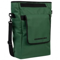 LEANDRO LIDO "Rapallo" cycling bicycle Bag 20 L green: Цвет: Brand: LEANDRO LIDO Material: 100%polyester Brand logo on the suspension flap Dimensions (HxWxD): 48 x 30 x 15 cm Volume: 20L Bag for hanging on the luggage rack Toploader design, with plenty of space for luggage, documents and shopping For all standard bicycle racks with a wheel size of 26 inches or more Hook attachment, quick and easy to attach and detach from luggage rack usable for right or left can be combined with a second Bag water-repellent surface detachable, size-adjustable shoulder strap two sturdy carrying handles Main compartment with zip inside a small pocket with zipper Flap marked hook-and-loop fastener on the back ideal for transporting a lot of luggage durable material NEW, with tags &amp; original packaging
https://www.sportspar.com/leandro-lido-rapallo-cycling-bicycle-bag-20-l-green