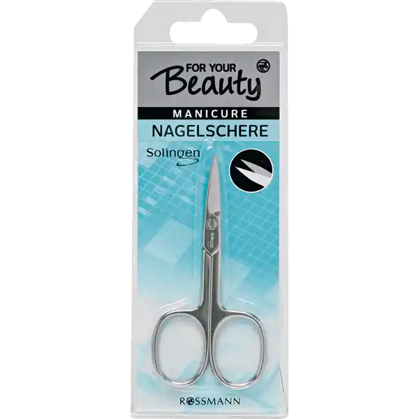 FOR YOUR Beauty Nagelschere: Цвет: Produktbeschreibung und details Die leicht gebogene Nagelschere schneidet die Nagelkante leicht und glatt ohne zu splittern oder zu quetschen In SolingenQualitt hergestellt bietet Ihnen dieses Produkt Hochwertigkeit in Funktion und Design klassisch Solingen Qualitt Kontaktdaten Dirk Rossmann GmbH Isernhgener Strae   Burgwedel wwwrossmannde
https://www.rossmann.de/de/pflege-und-duft-for-your-beauty-nagelschere/p/4305615327990