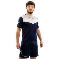 Givova Kit Campo Set Jersey + Shorts navy / gray: Цвет: Manufacturer: Givova Materials: 100%polyester Mesh panels Manufacturer logo processed on the middle of the chest and the right pant leg Jersey + Shorts Breathable Short sleeve Colored sleeves High wearing comfort and optimal fit New, with tags &amp; original packaging
https://www.sportspar.com/givova-kit-campo-set-jersey-shorts-navy/gray