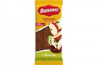 «Яшкино», шоколад молочный с яблоком, 90г: 