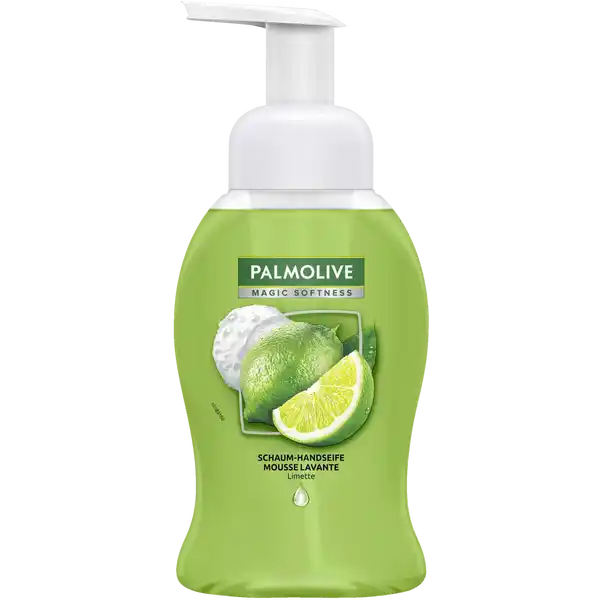 Palmolive Schaum-Handseife Limette: Цвет: Produktbeschreibung und details Der innovative Pumpspender verwandelt die Seie in einen voluminsen festen Schaum der Ihre Hnde zart umhllt Kontaktdaten CP GABA GmbH Beim Strohhause   Hamburg wwwpalmoliveeucom     Inhaltsstoffe Aqua Sodium Laureth Sulfate Cocamidopropyl Betaine Parfum Sodium Salicylate Sodium Benzoate Citric Acid GlycerinTetrasodium EDTA Benzophenone Citrus Aurantifolia Juice Mentha Piperita Leaf Extract Citronellol Geraniol Limonene Linalool CI  CI
https://www.rossmann.de/de/pflege-und-duft-palmolive-schaum-handseife-limette/p/8718951257818