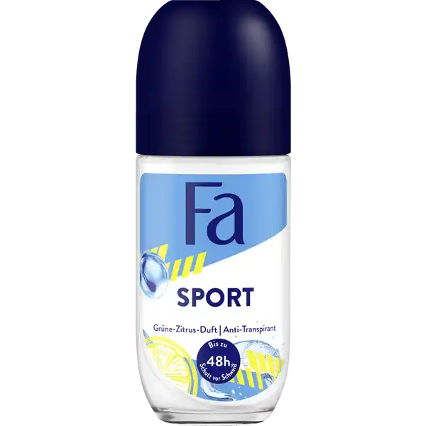 Fa Anti-Transpirant Roll-On Sport: Цвет: Produktbeschreibung und details Tauche ein in die Welt von FA Entdecke dieses AntiTranspirant mit dem belebendfrischen Duft von grnem Zitrus Die Formel schtzt bis zu h vor Schwei ampamp Krpergeruch ohne DeoRckstnde auf der Kleidung Kontaktdaten Schwarzkopf ampamp Henkel a division of Henkel AG ampamp Co KGaA D Dsseldorf wwwdefacom     Anwendung und Gebrauch Nicht auf verletzter oder gereizter Haut anwenden Inhaltsstoffe Aqua Water EauAlcohol denatAluminum ChlorohydrateCetearethCetearethParfum FragranceHydroxyethylcelluloseLinaloolLimoneneCitronellolGeraniolSodium ChlorideCitralBenzyl AlcoholMethyl Benzoate Warnhinweise und wichtige Hinweise Warnhinweise Kontakt mit den Augen vermeiden
https://www.rossmann.de/de/pflege-und-duft-fa-anti-transpirant-roll-on-sport/p/4015100429749