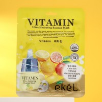 Маска салфетка для лица с витаминами, EKEL, 23 г: Цвет: Возвращает жизненный тонус в тусклой, уставшей коже. Тканевые маски разработаны специально, чтобы за короткое время помочь коже выглядеть моложе, увлажнить ее и сделать ее более эластичной. Маски пропитаны ультра увлажняющей эссенцией и полностью готовы к применению.Витаминная - витаминная эссенция заряжает кожу энергией, делает тон кожи ярким и сияющим, разглаживает морщинки, делает кожу плотной и упругой.Тканевая маска содержит витамин С, ниацинамид, экстракт лимона, экстракт киви, гиалуроновую кислоту. Витамин С продлевает молодость кожи, благодаря помощи в образовании коллагеновых волокон, нейтрализует свободные радикалы. Поддерживает тонус кожи и питают ее.Витаминный комплекс восстанавливает питательный баланс, улучшает защитную гидролипидную мантию эпидермиса, нормализует водный баланс дермы, возвращает коже утраченный тонус.
: EKEL
: Корея
