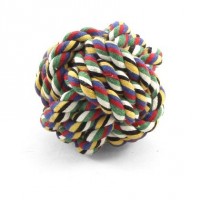 Игрушка Triol для собак "Верёвка-плетеный мяч", d70мм: 