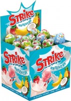 «Strike», карамель на палочке «Милкшейк», 11,3г (упаковка 50шт.): 