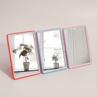 Зеркало настольное, на подставке, зеркальная поверхность 10,5 ? 15,5 см, цвет МИКС: 