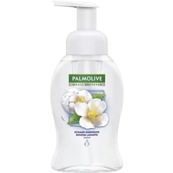 Palmolive Schaum-Handseife Jasmin: Цвет: Produktbeschreibung und details Der innovative Pumpspender verwandelt die Seife in einen voluminsen festen Schaum der Ihre Hnde umhllt sanft reinigt und ein wunderbar zartes Gefhl hinterlsst fr sensible Haut Kontaktdaten CP GABA GmbH Beim Strohhause   Hamburg wwwpalmoliveeucom     Inhaltsstoffe Aqua Sodium Laureth Sulfate Glycerin Cocamidopropyl Betaine PEG Glyceryl Cocoate Sodium Salicylate Sodium Benzoate Parfum Citric Acid Tetrasodium EDTA Benzophenone Hexyl Cinnamal Limonene CI
https://www.rossmann.de/de/pflege-und-duft-palmolive-schaum-handseife-jasmin/p/8718951257719