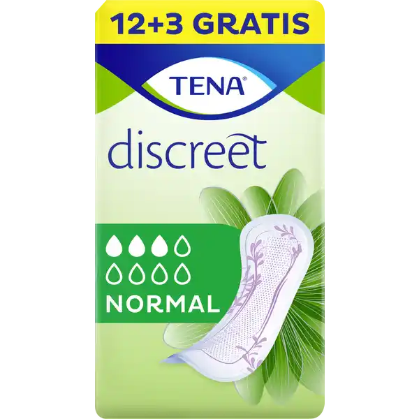 TENA discreet normal Einlagen 12+3: Цвет: Produktbeschreibung und details TENA Discreet Normal bietet diskreten und sicheren Schutz bei mittlerer Blasenschwche Die weiche seitlich elastisch geformte Einlage passt sich der Krperform an wurde fr Frauen mit sensibler Blase entwickelt und bietet hervorragende Saugfhigkeit und diskreten Schutz Tag fr Tag Dank microPROTEX Technologie werden austretende Flssigkeit Gerche und Feuchtigkeit schnell aufgenommen TENA Discreet Normal ist ideal bei Blasenschwche damit Sie zuverlssigen Schutz genieen wenn Sie ihn brauchen und Diskretion wenn Sie sie wnschen bei mittlerer Blasenschwche diskret und sicher schtzt wie TENA trocken sicher und geruchsbindend Geruchsbinder Fresh Odor Control fr Sicherheit und Diskretion dermatologisch getestet und parfmfrei microPROTEX Technologie fr optimale Sicherheit einzeln verpackt Kontaktdaten Essity Germany GmbH Sandhofer Strae   Mannheim wwwtenade UrsprungslandHerkunftsort Niederlande Gebrauch Aufbewahrung und Verwendung Aufbewahrungs und Verwendungsbedingungen Gebrauchte Einlagen bitte mit dem Hausmll entsorgen nicht in die Toilette werfen Warnhinweise und wichtige Hinweise Warnhinweise Produkt zur Einmalnutzung Nicht wiederverwendbar
https://www.rossmann.de/de/pflege-und-duft-tena-discreet-normal-einlagen-123/p/7322541086194