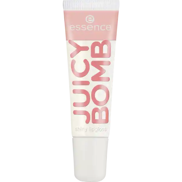 essence JUICY BOMB shiny lipgloss 101: Цвет: https://www.rossmann.de/de/make-up-essence-juicy-bomb-shiny-lipgloss-101/p/4059729394606
Produktbeschreibung und details Ultraglossy und superfruity Die farbenfrohen und hervorragend duftenden JUICY BOMB shiny lipglosse sorgen fr wunderschn glnzende Lippen im Handumdrehen  ganz ohne zu kleben Mit clean beauty Formulierung und einer zu mindestens  recycelbaren MonomaterialPETube und Kappe Kontaktdaten cosnova GmbH Am Limespark  D Sulzbach am Taunus  UrsprungslandHerkunftsort Polen Anwendung und Gebrauch Die Textur verleiht den Lippen ein auergewhnliches shiny Finish und lsst sie voller erscheinen Fr ein besonders intensives Farbergebnis knnen die Lippen vorher mit einem Lipliner konturiert und ausgemalt werden Inhaltsstoffe ETHYLHEXYL STEARATE RICINUS COMMUNIS CASTOR SEED OIL SILICA DIMETHYL SILYLATE POLYGLYCERYL ISOSTEARATEDIMER DILINOLEATE COPOLYMER PRUNUS AMYGDALUS DULCIS SWEET ALMOND OIL STEVIA REBAUDIANA EXTRACT PHENYLPROPANOL TOCOPHERYL ACETATE MICA PARFUM FRAGRANCE BENZYL BENZOATE CI  TITANIUM DIOXIDE