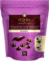 «O'Zera», шоколад темный Dark drops, 80г: 
