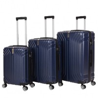 VERTICAL STUDIO quotKittilquot Suitcase Set of  quot quot quot navy: Цвет: Brand VERTICAL STUDIO Set consisting of three trolley cases Outer material plastic ABS big Trolley External dimensions HWD  cm   cm   cm inches      Net weight  volume kg  L medium Trolley External dimensions HWD  cm   cm   cm inches      Net weight  volume kg  L smaller Trolley External dimensions HWD  cm   cm   cm inches      Net weight  volume  kg   l Lining material  polyester Brand logo as a metal emblem on the front Matryoshka design can be stored inside each other to save space The smallest Suitcase corresponds to the size regulations for hand luggage a telescopic handle with several possible height settings four smoothrunning wheels for convenient transport a large main compartment with a circumferential way zipper three digit suitcase lock  possible combinations Divider with integrated zippered mesh pocket for division converging tension straps with click closure Interior lined throughout Zippered lining on each side of the case two carrying handles with suspension four spacers on one side structured outer material with a matte finish NEW with box ampamp original packaging
https://www.sportspar.com/vertical-studio-kittilae-suitcase-set-of-3-20-24-28-navy