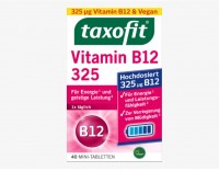 Витамин B12 Plus (40 шт.): https://www.dm.de/taxofit-vitamin-b12-plus-40-stueck-p4008617041849.html