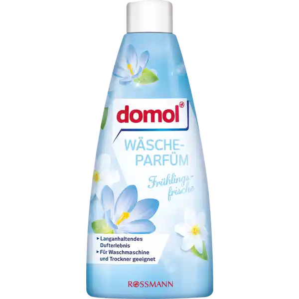 domol Frhlingsfrische Wscheparfm: Цвет: https://www.rossmann.de/de/haushalt-domol-fruehlingsfrische-waescheparfuem/p/4305615648330
Produktbeschreibung und details Freuen Sie sich auf unbeschreibliche Duftmomente den ganzen Tag Das domol Wscheparfm Frhlingsfrische verleiht Ihrer Wsche dank innovativer ParfmKapsel eine langanhaltende Frische fr alle Arten von Textilien geeignet auch Wolle und Mikrofaser ideal fr Sport und Funktionsbekleidung Kontaktdaten Dirk Rossmann GmbH Isernhgener Strae   Burgwedel wwwrossmannde   UrsprungslandHerkunftsort Hergestellt in Deutschland Anwendung und Gebrauch Produkt nicht direkt auf die Wsche geben und nicht mit anderen Flssigkeiten im Weichsplerfach mischen Pflegehinweise der Textilien sowie die Gebrauchsanleitung der Gertehersteller beachten Anwendung in der Waschmaschine Vor Gebrauch schtteln  Spritzer ca  ml Wscheparfm pro Waschgang fr einen dezenten Duft in das saubere Weichsplerfach der Waschmaschine gebenFr einen intensiveren Duft die Dosierung beliebig erhhen Den Waschgang wie gewohnt starten Anwendung im Trockner Vor Gebrauch schtteln  Spritzer ca  ml Wscheparfm pro Trocknungsgang auf ein sauberes Baumwolltuch geben Tuch zur feuchten Wsche in den Trockner legen Trockner sofort starten Inhaltsstoffe Duftstoffe CITRONELLOL GERANIOL LINALOOL LAURYLAMINE DIPROPYLENEDIAMINE BENZISOTHIAZOLINONE METHYLISOTHIAZOLINONE Detergenzienblatt Detergenzienblatt Laden Sie das Dokument zum Produkt als PDF herunter