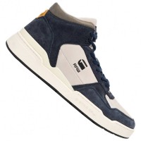 G-STAR RAW ATTACC Mid Men Nubuck Sneakers 2212 040712 NVY: Цвет: https://www.sportspar.com/g-star-raw-attacc-mid-men-nubuck-sneakers-2212-040712-nvy
Brand: G-STAR RAW Upper: leather, synthetic Inner material: textile Sole: rubber Brand logo on the tongue, exterior, heel and sole classic lace closure Upper made of high quality leather with soft suede overlays Perforated forefoot area for better air circulation soft, breathable mesh lining Mid-cut, leg ends at ankle level Removable, cushioning insole ensures excellent wearing comfort Padded tongue and leg stabilized heel area pleasant wearing comfort NEW, with box &amp; original packaging