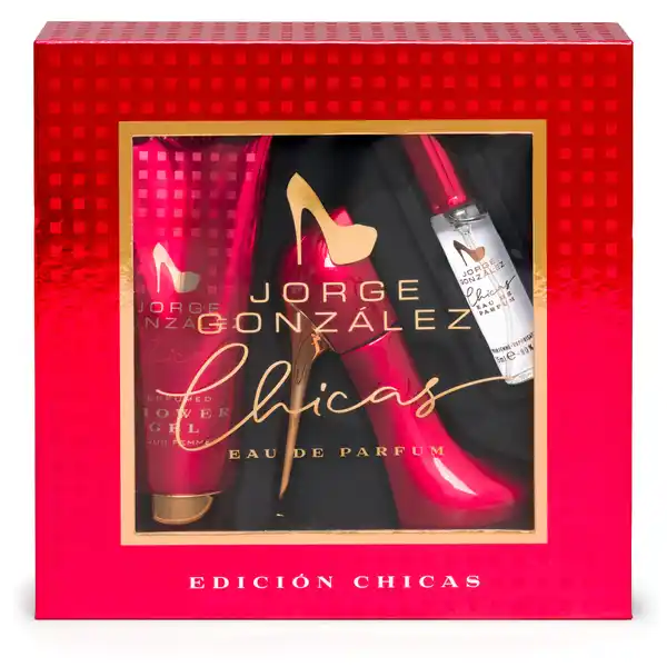 Jorge GONZLEZ by Glamour amp Heels EDICIN CHICAS Geschenkset: Цвет: Produktbeschreibung und details LETS GLAM Jorge Gonzlez hat den quotChicas Walkquot zu seinem Markenzeichen gemacht Sein Motto quotWie Du gehst so gehst Du auch durchs Lebenquot Und dass Glamour eine Haltung ist auch das hat der schillernde Kubaner auf dem Laufsteg seines Lebens bereits erfolgreich bewiesen CHICAS die neue Duftkreation von JORGE GONZLEZ hinterlsst eine betrende Aura sinnlicher Weiblichkeit Mit seiner blumigen Kopfnote seinem Moschusherz in Kombination mit Ambra und Patchouli zeigt dieses Eau de Parfum einen selbstbewussten kraftvollen Charakter mit anziehender Wirkung Ein bezauberndes teiliges DuftSet fr die weltbeste Freundin die zweitbeste Freundin die entzckende Schwester oder aber fr Sie selbst Das Set bestehend aus Eau de Parfum  ml Eau de Parfum im handlichen VaporisateurZerstuberFormat  ml und Shower Gel  ml Zielgruppe  fr Sie Kopfnote  Orangenblten Jasminblten Herznote  Moschus Basisnote  Patschuli Kaschmir Ambra Duftfamilie  blumig Kontaktdaten Dobner Kosmetik GmbH  Albaching infodobnerkosmetikde Anwendung und Gebrauch Eau de Parfm Auf die gesunde Haut sprhen Inhaltsstoffe EAU DE PARFUM    ml ALCOHOL DENAT AQUA PARFUM BENZYL SALICYLATE LINALOOL HEXYL CINNAMAL HYDROXYCITRONELLAL CINNAMYL ALCOHOL ISOEUGENOL BENZYL BENZOATE LIMONENE SHOWER GEL AQUA SODIUM LAURETH SULFATE COCAMIDOPROPYL BETAINE COCAMIDE DEA IMIDAZOLINETYPE SURFACTANT GLYCERIN SODIUM LAUROYL SARCOSINATE PARFUM CITRIC ACID SORBITOL ALLANTOIN DISODIUM EDTA METHYLCHLORO ISOTHIAZOLINONE METHYLISOTHIAZOLINONE BENZYL SALICYLATE Warnhinweise und wichtige Hinweise Warnhinweise Eau de Parfm Entzndlich
https://www.rossmann.de/de/pflege-und-duft-jorge-gonzalez-by-glamour-und-heels-edicion-chicas-geschenkset/p/4044794719775