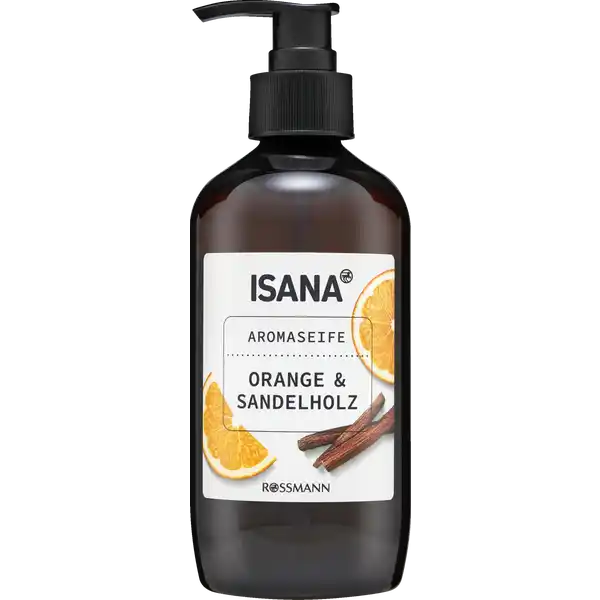 ISANA Aromaseife Orange & Sandelholz: Цвет: https://www.rossmann.de/de/pflege-und-duft-isana-aromaseife-orange-und-sandelholz/p/4305615765129
Produktbeschreibung und details Verwhnen Sie sich und Ihre Hnde mit der ISANA AROMASEIFE ORANGE ampamp SANDELHOLZ Die besonders pflegende Rezeptur mit feuchtigkeitsspendendem Glycerin und Orangenbltenextrakt reinigt sanft und pflegt die Hnde geschmeidig zart whrend der fruchtigwrzige Duft nach Orange ampamp Sandelholz die Sinne verwhnt Hautvertrglichkeit dermatologisch besttigt pHhautneutral vegan Rezeptur ohne Mikroplastik Kontaktdaten Dirk Rossmann GmbH Isernhgener Strae   Burgwedel wwwrossmannde Testurteile Qualittssiegel ampamp Verbandszeichen Inhaltsstoffe Aqua Sodium Laureth Sulfate Glycerin Cocamidopropyl Betaine Sorbitol Sodium Chloride CocoGlucoside Glyceryl Oleate Niacinamide Citrus Aurantium Amara Flower Extract Parfum SodiumLactate Lactic Acid Hydrogenated Vegetable Glycerides Citrate Tocopherol Citric Acid Sodium Benzoate Potassium Sorbate Limonene