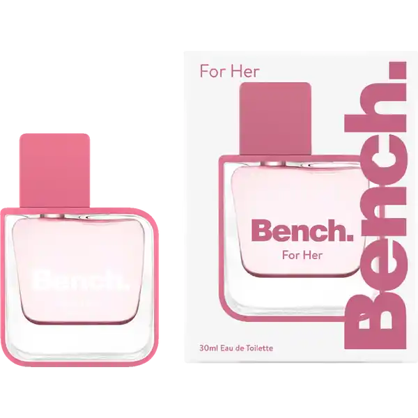 Bench For Her, EdT 30 ml: Цвет: Produktbeschreibung und details Bench For Her fasziniert mit einer subtil verfhrerischorientalischen Nuancierung Der Auftakt versprht prickelnde Zitrusnuancen von Bitterorange Die Herznote verstrmt eine Aura von Rose und Jasmin  warm und sinnlich Die Melange aus Patchouli Sandelholz Mandel Zuckernuancen Vanille und Moschus beschert ein fesselndes GourmandFinale Zielgruppe fr Sie Kopfnote Zitrusnoten Herznote Jasmin Rose Basisnote Sandelholz Mandel Vanille Moschus Patchouli Duftfamilie blumig Kontaktdaten ICW PO Box  B ZQ England UK benchcouk UrsprungslandHerkunftsort UK Anwendung und Gebrauch Auf die gesunde Haut sprhen Inhaltsstoffe Alcohol Denat Parfum Aqua Linalool Limonene Benzophenone Hydroxycitronellal Coumarin AlphaIsomethyl ionone Citronellol Citral CI  Warnhinweise und wichtige Hinweise Warnhinweise ACHTUNG Entflammbare Flssigkeit Von Zndquellen fernhalten
https://www.rossmann.de/de/pflege-und-duft-bench-for-her-edt-30-ml/p/5024693151097