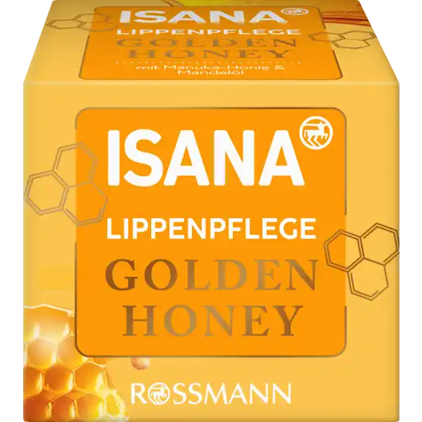 ISANA Golden Honey Lippenpflege: Цвет: https://www.rossmann.de/de/pflege-und-duft-isana-golden-honey-lippenpflege/p/0000042450498
Produktbeschreibung und details YOURE SO GOLDEN  Gnn dir und deinem Krper Verwhnmomente mit der ISANA Pflegeserie GOLDEN HONEY ISANA Lippenpflege fr geschmeidig zarte Lippen Die reichhaltige Formel mit ManukaHonig und Mandell schtzt die zarte Lippenhaut vor dem Austrocknen und pflegt die Lippen geschmeidig zart whrend der wohltuende Duft die Sinne verwhnt Hautvertrglichkeit dermatologisch besttigt Rezeptur ohne Mikroplastik Kontaktdaten Dirk Rossmann GmbH Isernhgener Strae   Burgwedel wwwrossmannde Testurteile Qualittssiegel ampamp Verbandszeichen Anwendung und Gebrauch Trage die ISANA LIPPENPFLEGE mit sauberenFingern auf die Lippen auf und massiere diese ein Inhaltsstoffe Ricinus Communis Seed Oil CaprylicCapric Triglyceride Behenyl Beeswax Stearyl Beeswax Octyldodecanol Polyglyceryl Dipolyhydroxystearate BisDiglyceryl Polyacyladipate Cocos Nucifera Oil Prunus Amygdalus Dulcis Oil Butyrospermum Parkii Butter Aroma Benzyl Alcohol Citral Hexyl Cinnamal Limonene Tocopherol Mel Aqua BetaCarotene Helianthus Annuus Seed Oil Daucus Carota Sativa Root Extract Glycine Soja Oil